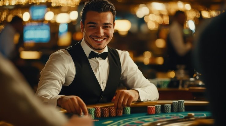 SA Gaming live baccarat table interface on ceria777 slot